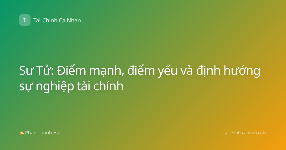 Sư Tử: Điểm mạnh, điểm yếu và định hướng sự nghiệp tài chính